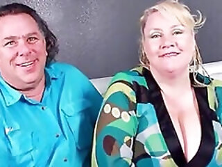 Cuckold Husband Watchs His Bbw Wife Fucked