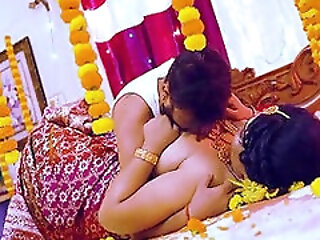 First Night - Big Boobs Desi Newly Married Virgin Wife With Her Husband And Creampie Full Movie