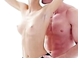 Submissive Beauty Gets Tied Up And Pleasantly Fucked Standing - Nancy A